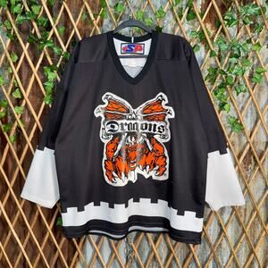 Vintage Y2K dragons 1990s sportswear NHL SP hockey jersey